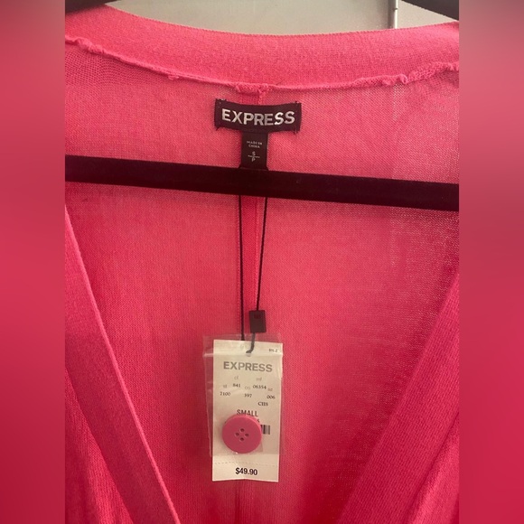 Express Cardigan - Pink - Picture 2 of 3